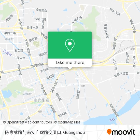 陈家林路与南安广虎路交叉口 map