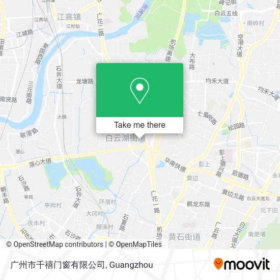 广州市千禧门窗有限公司 map