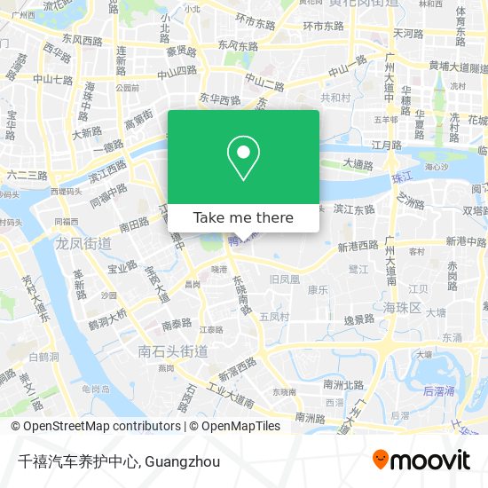 千禧汽车养护中心 map