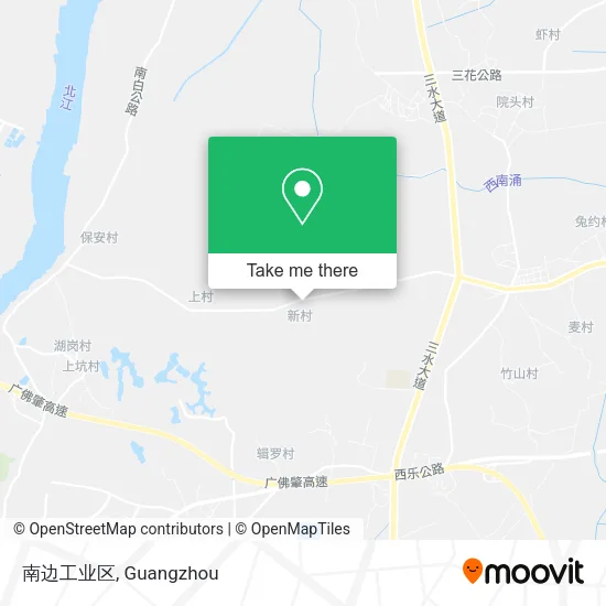 南边工业区 map