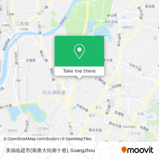美福临超市(南垂大街南十巷) map