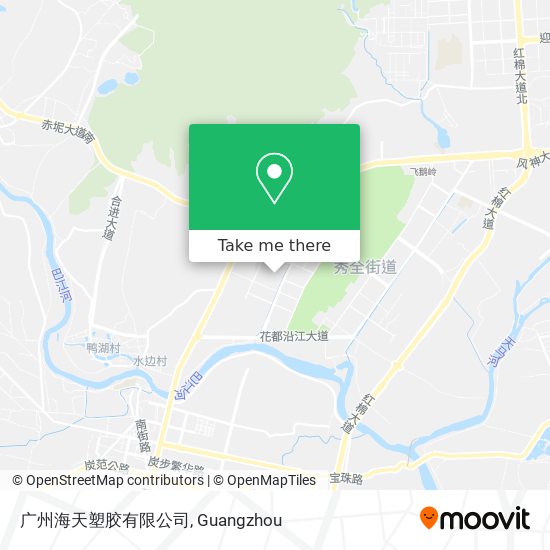 广州海天塑胶有限公司 map
