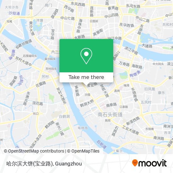 哈尔滨大饼(宝业路) map