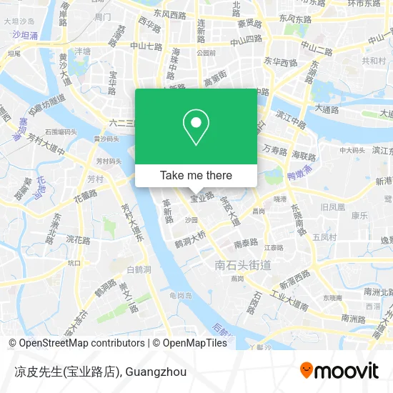 凉皮先生(宝业路店) map