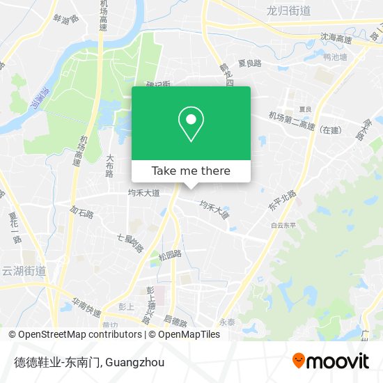 德德鞋业-东南门 map