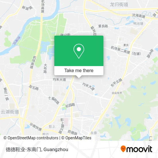 德德鞋业-东南门 map