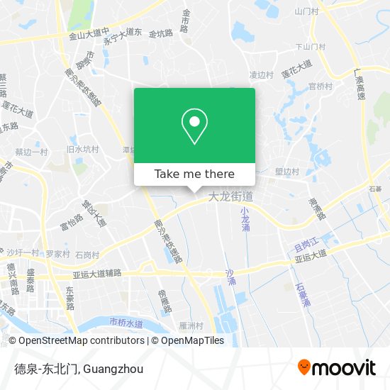 德泉-东北门 map