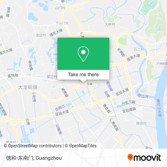 德和-东南门 map