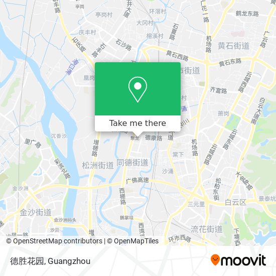 德胜花园 map