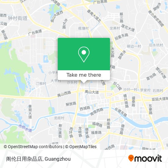 阁伦日用杂品店 map