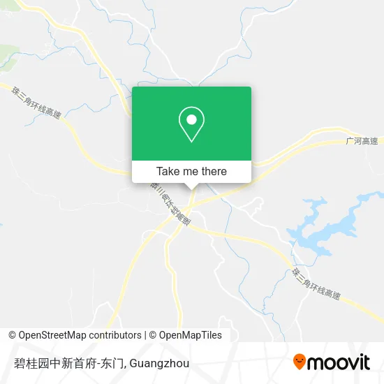 碧桂园中新首府-东门 map