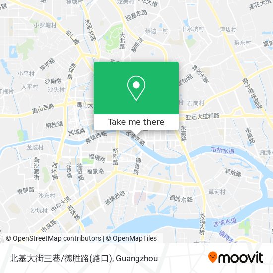 北基大街三巷/德胜路(路口) map
