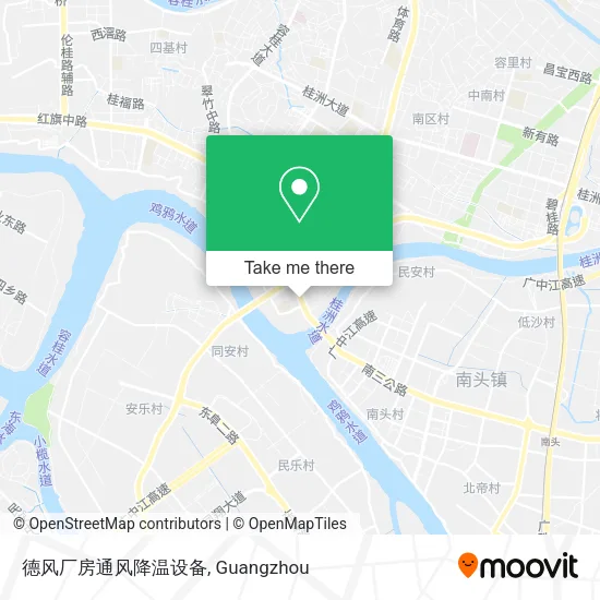 德风厂房通风降温设备 map
