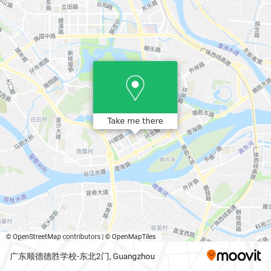 广东顺德德胜学校-东北2门 map