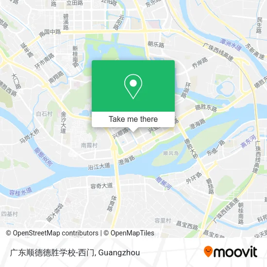 广东顺德德胜学校-西门 map