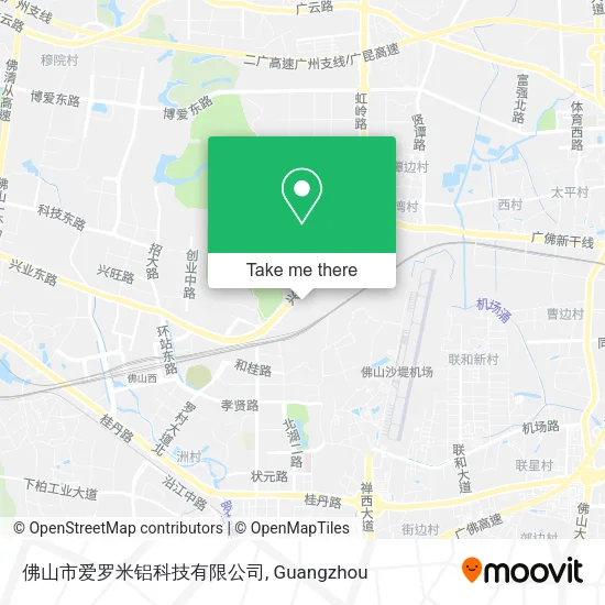 佛山市爱罗米铝科技有限公司 map