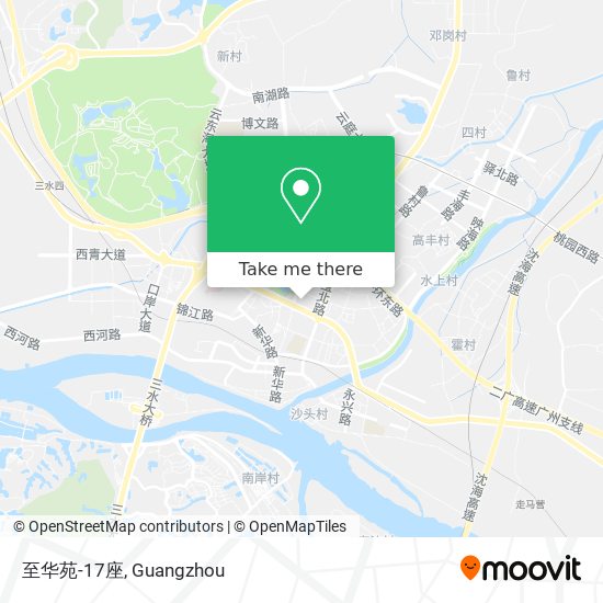 至华苑-17座 map