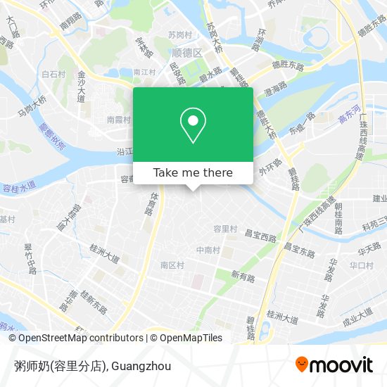 粥师奶(容里分店) map