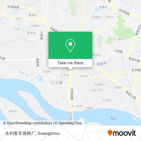 永利客车座椅厂 map