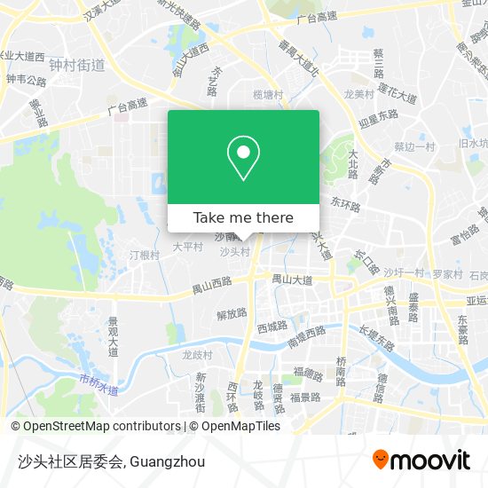 沙头社区居委会 map