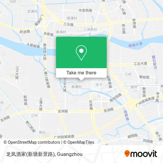 龙凤酒家(新塘新景路) map