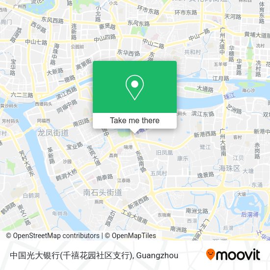 中国光大银行(千禧花园社区支行) map