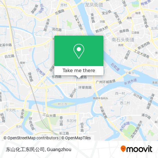 东山化工东民公司 map