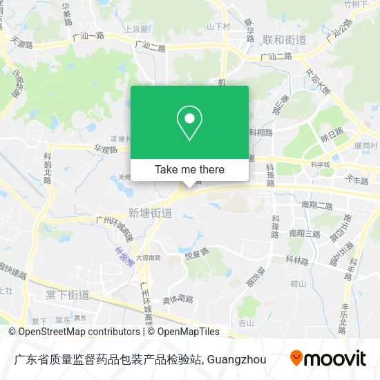 广东省质量监督药品包装产品检验站 map