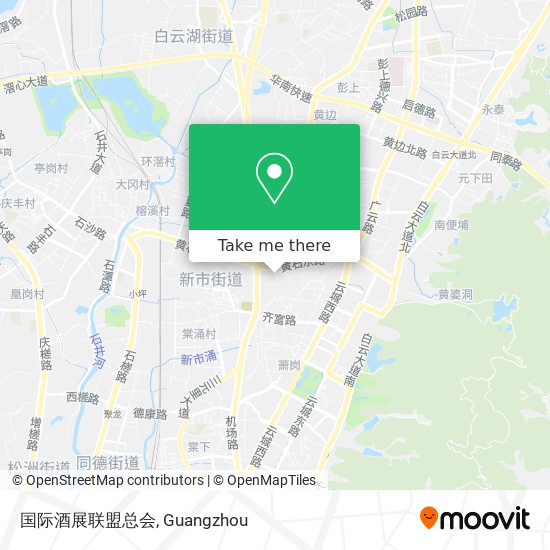 国际酒展联盟总会 map