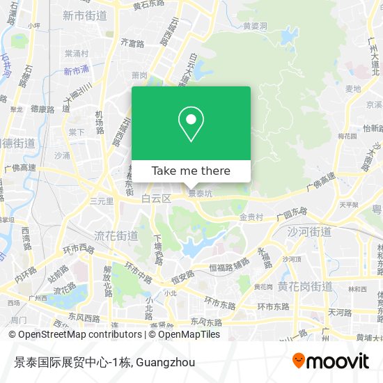景泰国际展贸中心-1栋 map