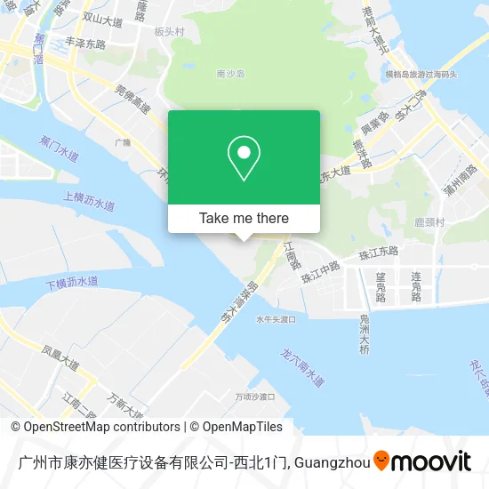 广州市康亦健医疗设备有限公司-西北1门 map