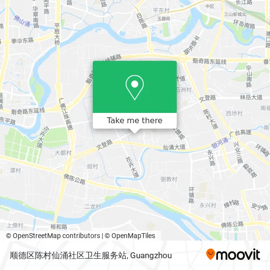顺德区陈村仙涌社区卫生服务站 map