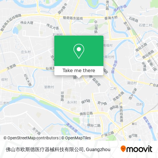 佛山市欧斯德医疗器械科技有限公司 map