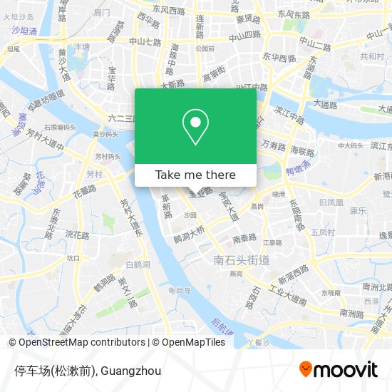 停车场(松漱前) map