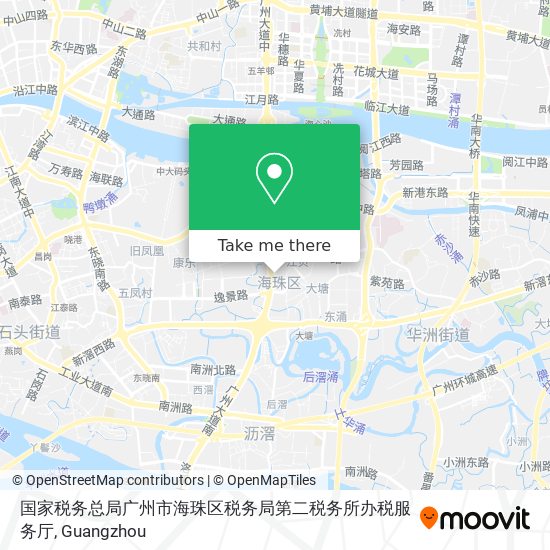 国家税务总局广州市海珠区税务局第二税务所办税服务厅 map