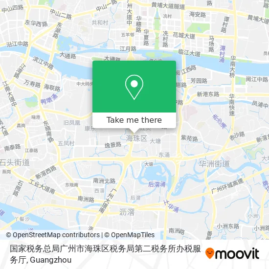 国家税务总局广州市海珠区税务局第二税务所办税服务厅 map