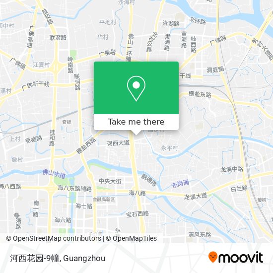 河西花园-9幢 map