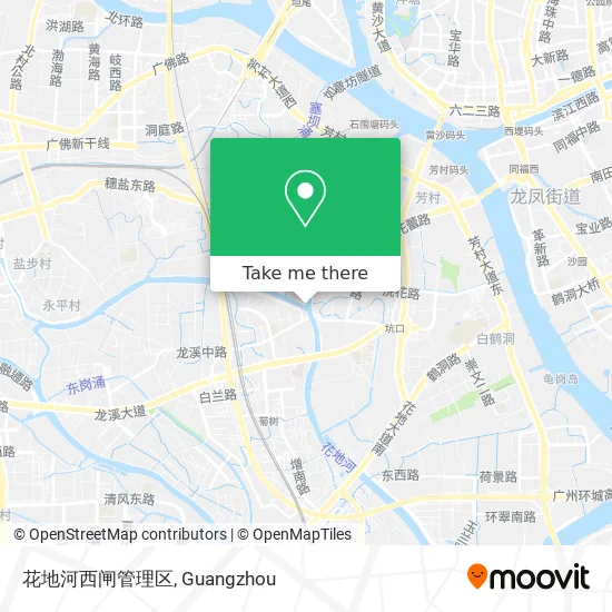 花地河西闸管理区 map