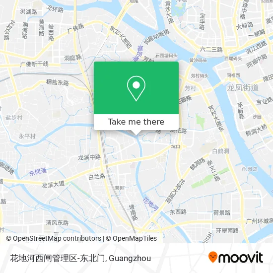 花地河西闸管理区-东北门 map