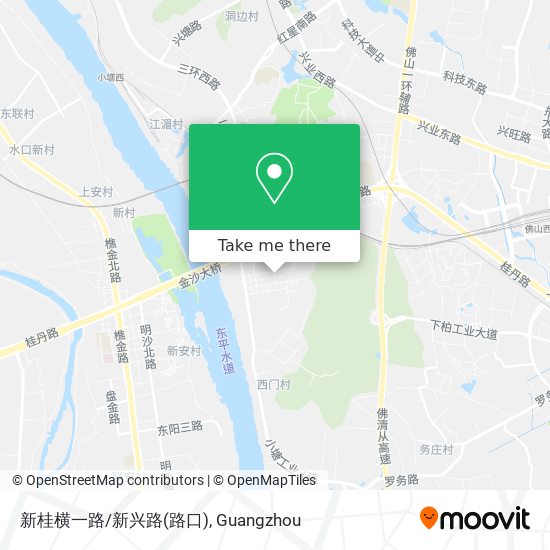 新桂横一路/新兴路(路口) map