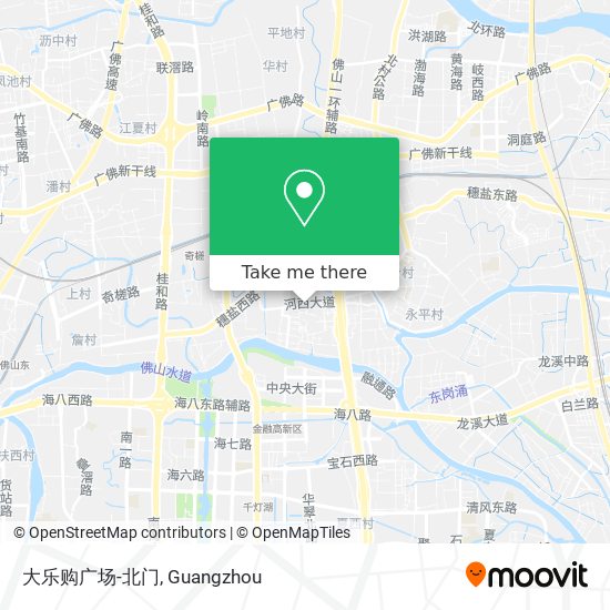 大乐购广场-北门 map