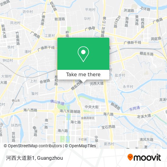 河西大道新1 map