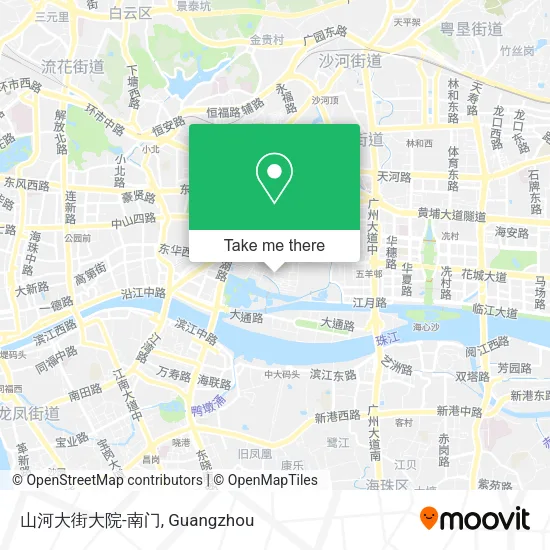 山河大街大院-南门 map