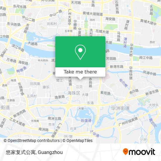 悠家复式公寓 map