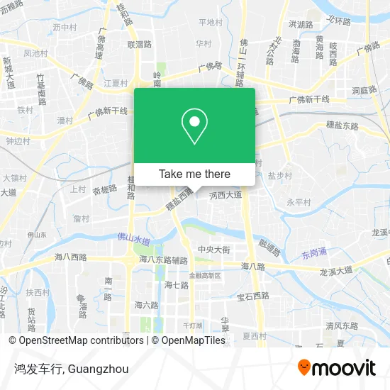 鸿发车行 map