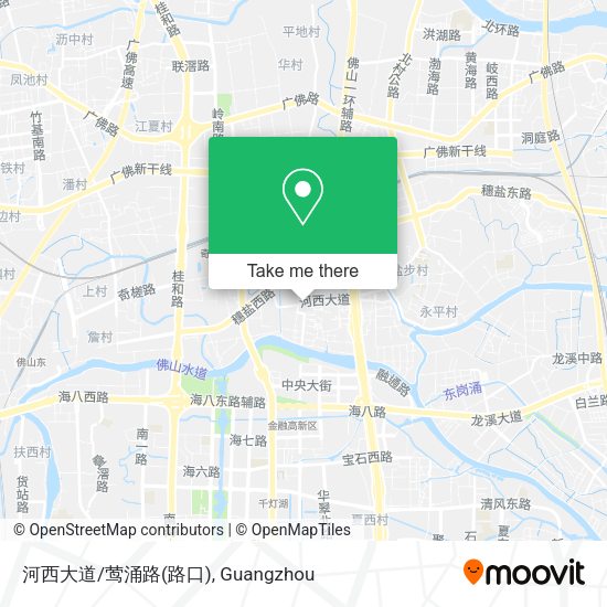 河西大道/莺涌路(路口) map