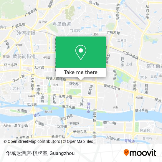 华威达酒店-棋牌室 map