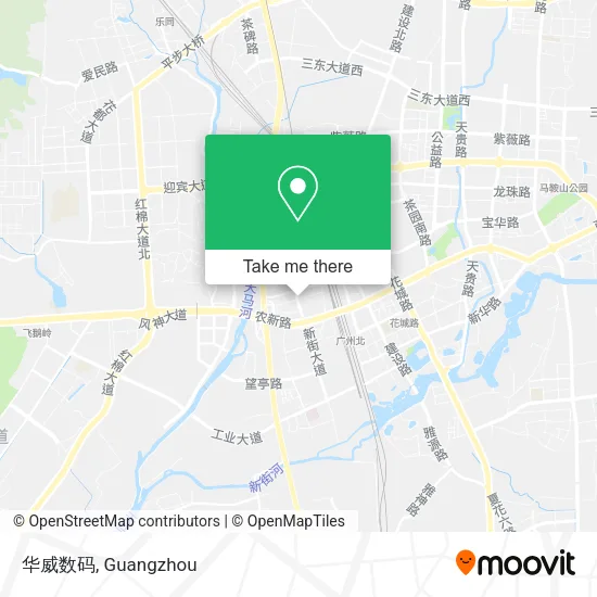 华威数码 map