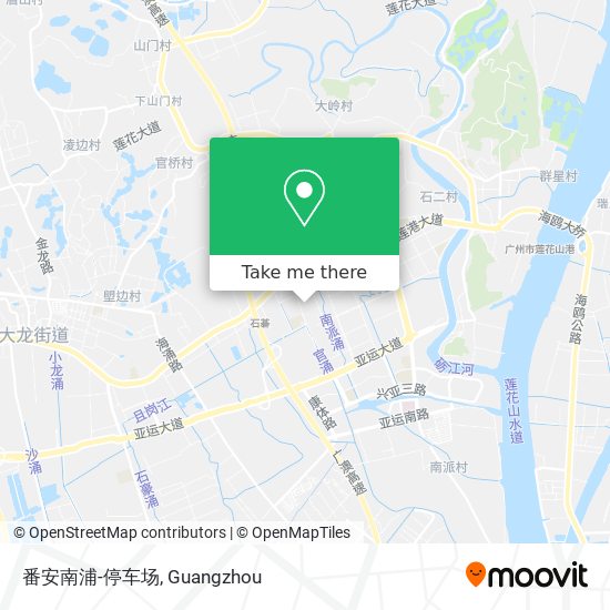 番安南浦-停车场 map