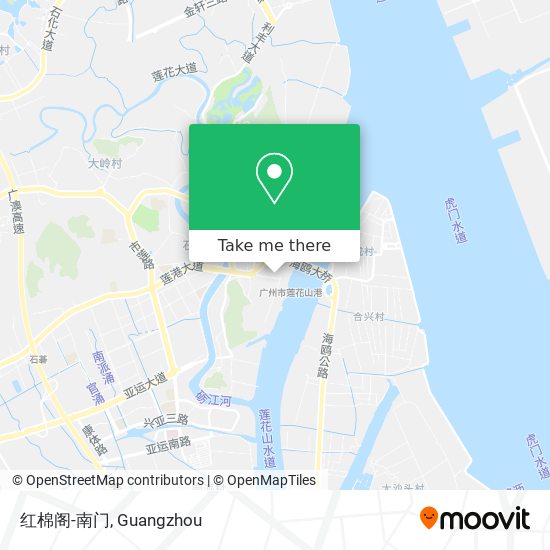 红棉阁-南门 map